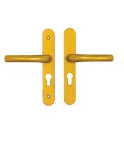 Tokyo Lever Lever UPVC Multipoint Door Handles - 48mm PZ Sprung 160mm Screw Centres