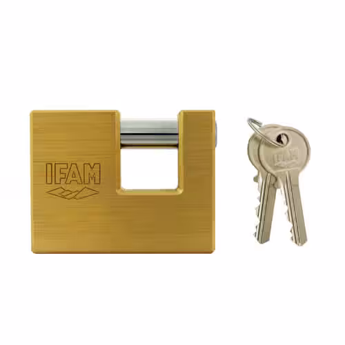 Series Brass Shutter Padlock