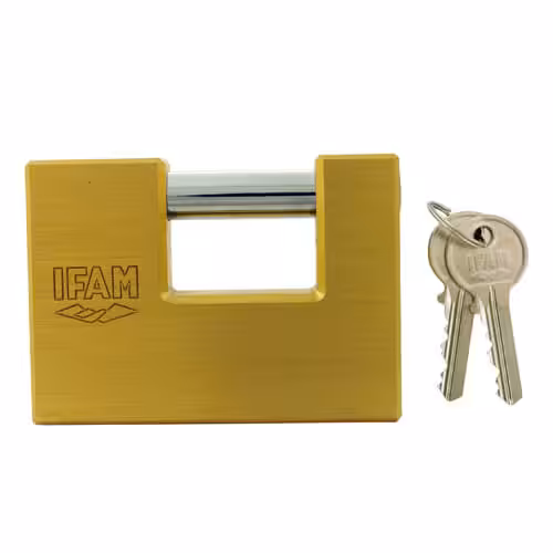 Series Brass Shutter Padlock Keyed Alike