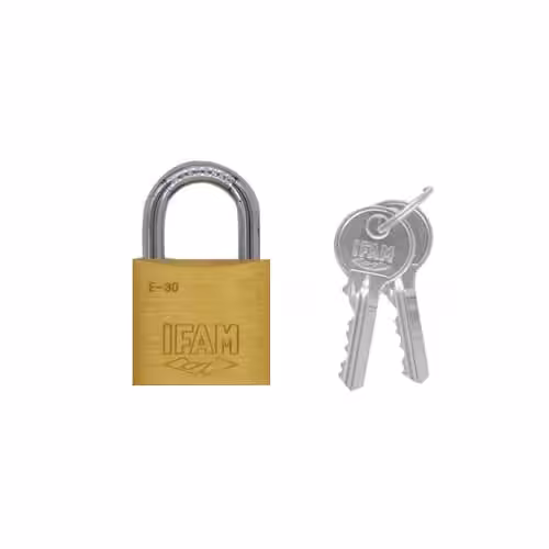 Series 30mm Open Shackle Brass Padlock