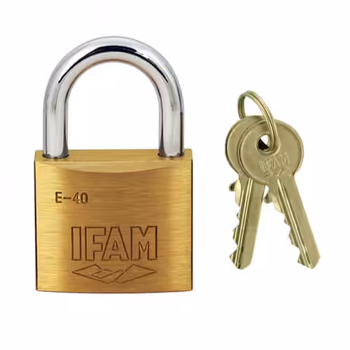 Series 40mm Open Shackle Brass Padlock
