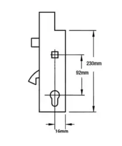 Genuine Multipoint Gearbox - Lift Lever