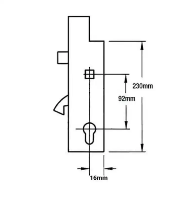 Genuine Multipoint Gearbox - Lift Lever