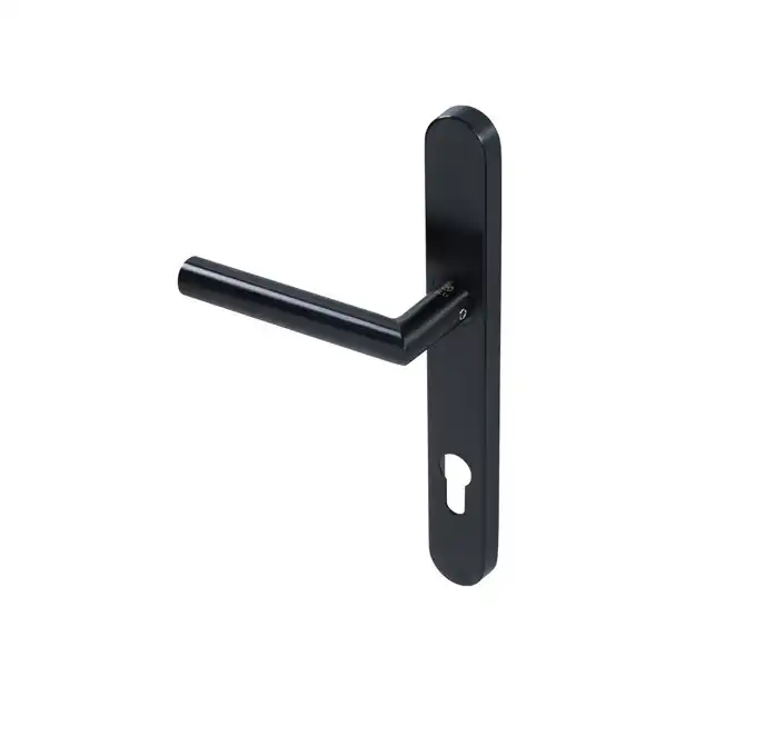 Group KM078C BLU Mitre Sprung Lever Door Handle (LEAD TIME: 2-3 DAYS)