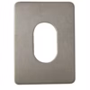 Large Oval Stick On Escutcheon