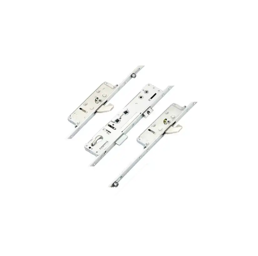 Latch Deadbolt 2 Hooks 2 Rollers Lift Lever or Double Spindle Multipoint Door Lock (top hook to spindle = 365mm)