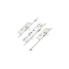 Latch Deadbolt 2 Hooks 2 Rollers Lift Lever or Double Spindle Multipoint Door Lock (top hook to spindle = 365mm)