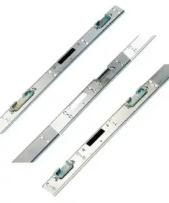 UPVC 4 Rollers 2 Hookbolts 2 Anti Lift Bolt Locks Full Length Keep