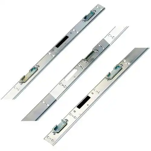 UPVC 4 Rollers 2 Hookbolts 2 Anti Lift Bolt Locks Full Length Keep