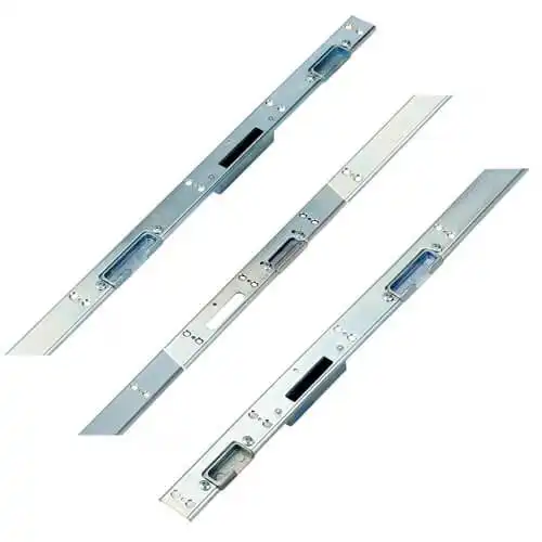 UPVC 4 Rollers 2 Hookbolts 2 Anti Lift Bolt Locks Full Length Keep