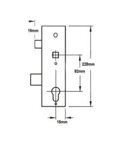 Copy Multipoint Gearbox - Lift Lever