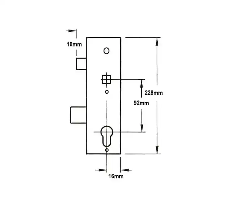 Copy Multipoint Gearbox - Lift Lever