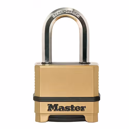 Excell M175 50mm Long Shackle Combination Padlock