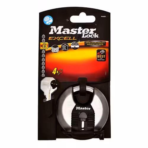 Discus 70mm Padlock - Closed Shackle
