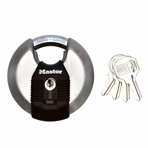 Discus 80mm Padlock - Closed Shackle