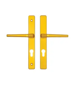 Frankfurt Lever Lever UPVC Multipoint Door Handles - 70mm PZ Unsprung 200mm Screw Centres