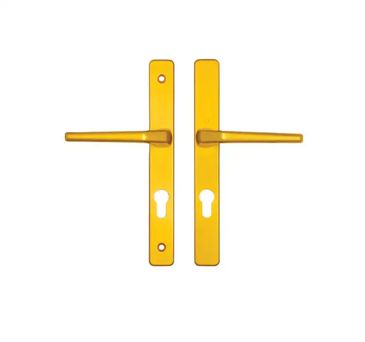 Frankfurt Lever Lever UPVC Multipoint Door Handles - 70mm PZ Unsprung 200mm Screw Centres