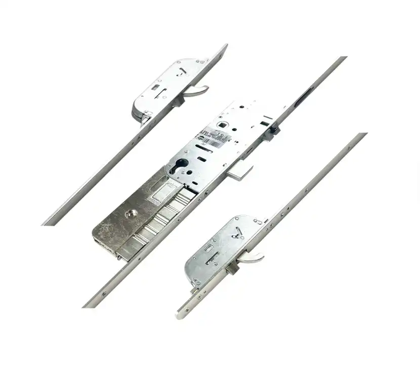 M-TS Latch & Deadbolt 2 Hooks 2 Anti Lift Bolts Radius 20mm Faceplate Electric Multipoint Door Lock