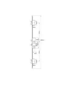 Mantis 3 Latch 3 Hooks 2 Deadbolts Double Spindle Multipoint Door Lock