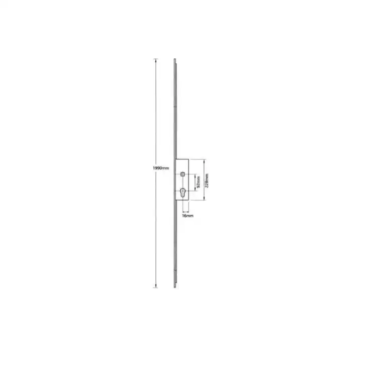 Mantis 3 Lift Lever Passive Lock