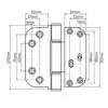 Composite Door Hinge 6 Composite Door Hinge