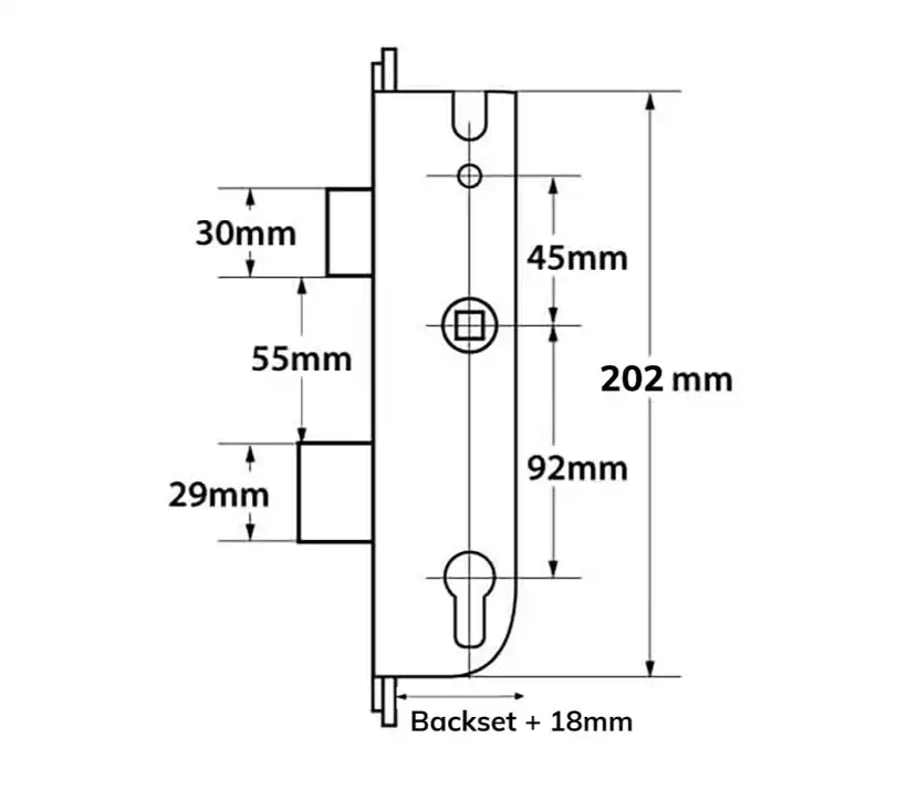 CTS Genuine Multipoint Gearbox - Lift Lever or Split Spindle