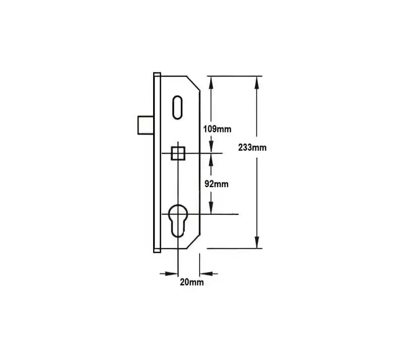 4500 Copy Multipoint Gearbox - Latch Only Version - Lift Lever