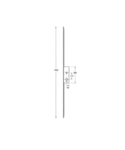 Mantis 1 Slave Lock Lift Lever Multipoint Door Lock