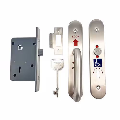 Reversible Disabled Bathroom Lockset (Radar Type)