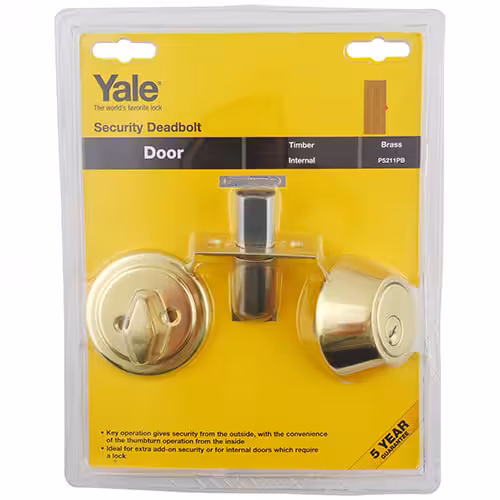 P5211 Security Key & Turn Mortice Deadbolt