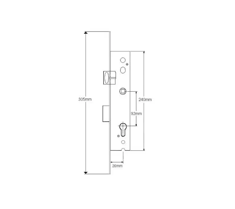 PA1024 Genuine Multipoint Gearbox - Key Wind