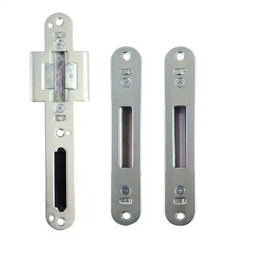 Composite Latch Deadbolt and Hook Keep Set
