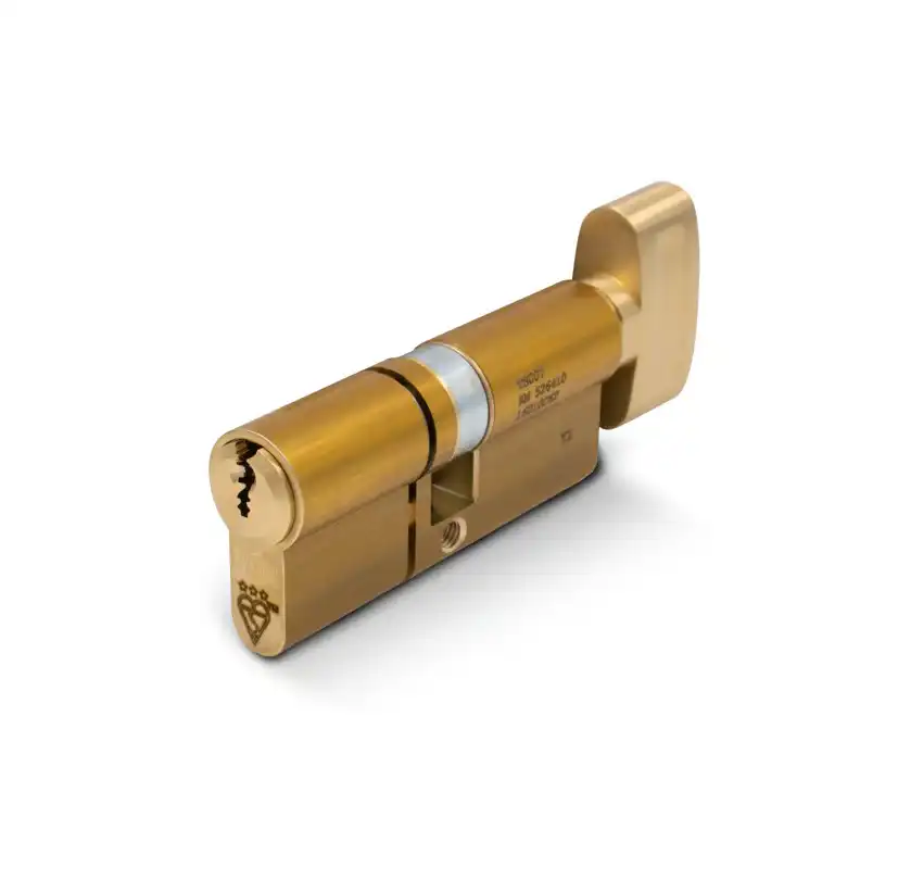 pExtra Guard TS0007 3* Euro Key and Turn Cylinder