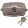 Garage Door T Handle - 2 Lug - Rear Fix - 70mm Centres