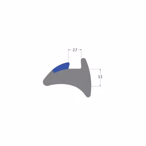 R3234 Blue Wedge Gasket