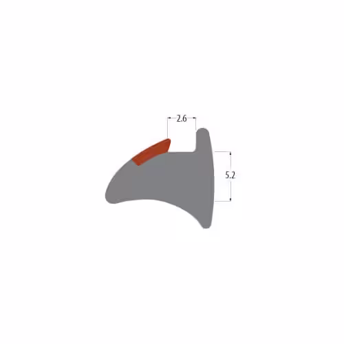 R3231 Brown Wedge Gasket