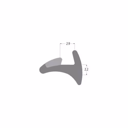 R3237 Grey Wedge Gasket