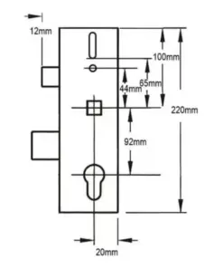 Multipoint Gearbox - Lift Lever or Split Spindle