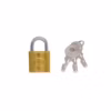 25mm Open Shackle Brass Padlock