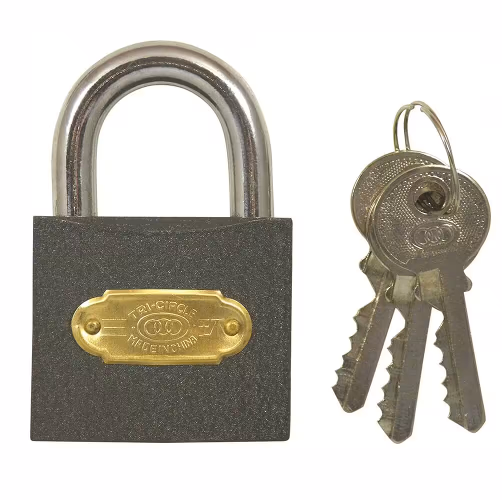 50mm Iron Padlock - Open Shackle