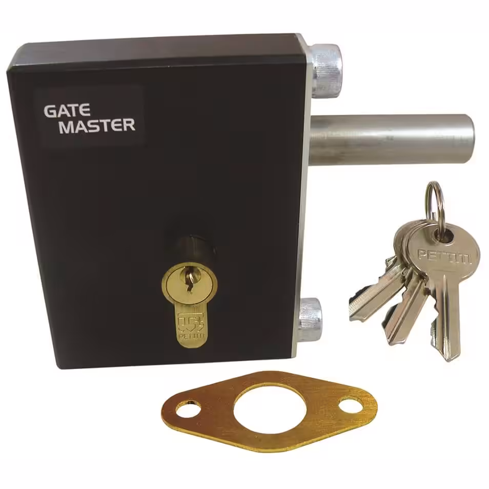 Bolt on Gate Deadlock - Suits Flat Bar and Up To 60mm Box Sections