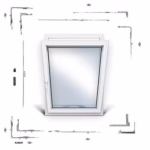 SI Titan Concealed System - Height 260-600mm, Width 650-850mm Siegenia Aubi
