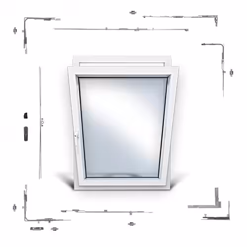 SI Titan Concealed System - Height 601-800mm, Width 650-850mm Siegenia Aubi