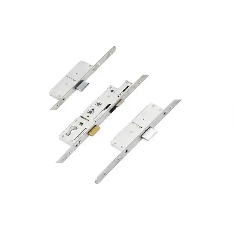 Crimebeater Latch 3 Deadbolts Double Spindle Multipoint Door Lock - 20mm Faceplate