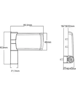Patriot Plus 3D Flag Hinge