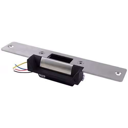 ANSI Electric Release 12v/24v DC- Long 200mm Faceplate