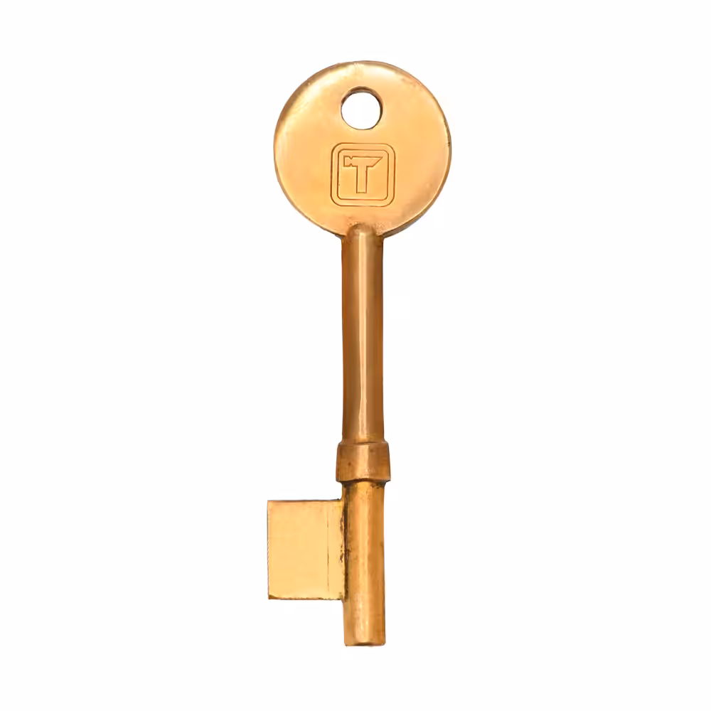 Genuine British Standard Retro Fit Brass Mortice Key Blank