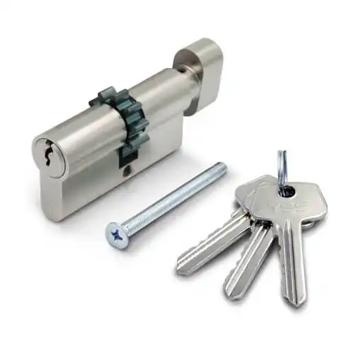 10 Tooth Cog Cam Euro Key & Turn Cylinders
