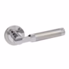 Echo Lever Handles on Round Rose Door Furniture