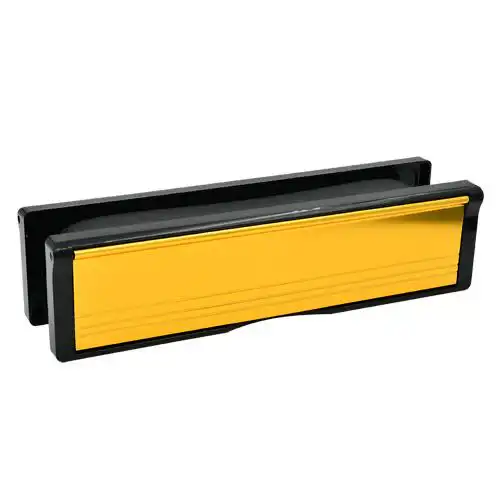 10" 250mm Fire Rated Letterplates for UPVC Doors - 40-80mm
